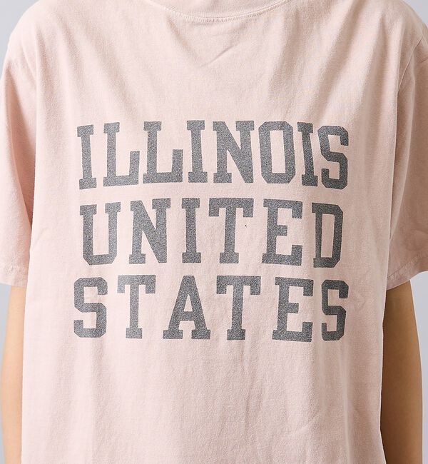 ABAHOUSE「【REMI RELIEF / レミ レリーフ】  ILLINOIS / ３段プリ」|Tシャツ・カットソー|