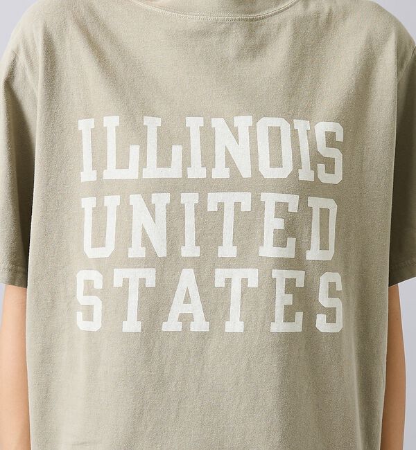 ABAHOUSE「【REMI RELIEF / レミ レリーフ】  ILLINOIS / ３段プリ」|Tシャツ・カットソー|