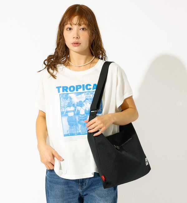 ABAHOUSE「【CHUMS / チャムス】Plain Shoulder Bag/ショルダーバッ」|ショルダー・メッセンジャー|