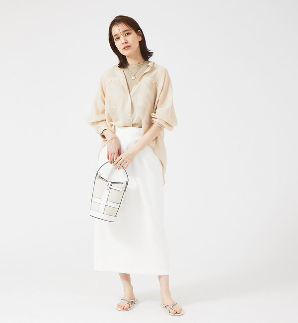 Rouge vif「【XSサイズ展開】4WAYストレッチタイトスカート」|スカート|