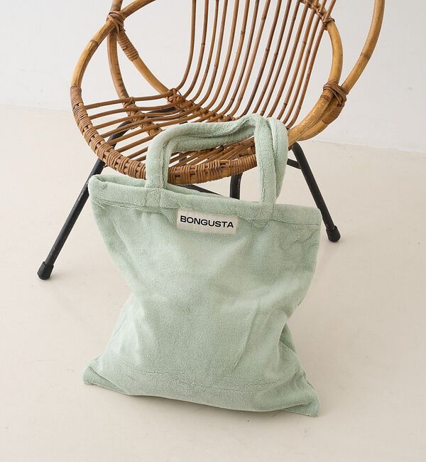 Rouge vif「【追加】【BONGUSTA/ボングスタ】NARAM TOTEBAG/無地/トート」|トートバッグ|モスグリーン