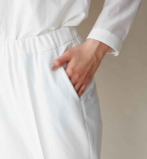 qualite「ストライプ2WAYストレッチシガレットパンツ」|その他|