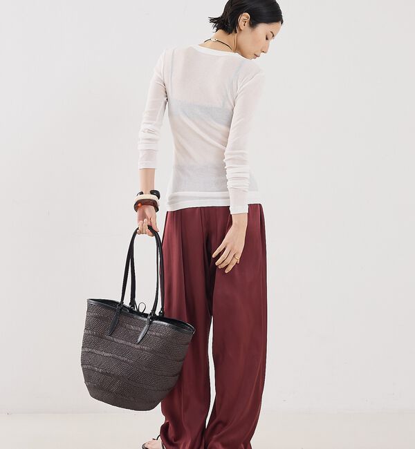 The Store by C' 「【COCUCA】ヘンリーリブプルオーバー」|Tシャツ・カットソー|