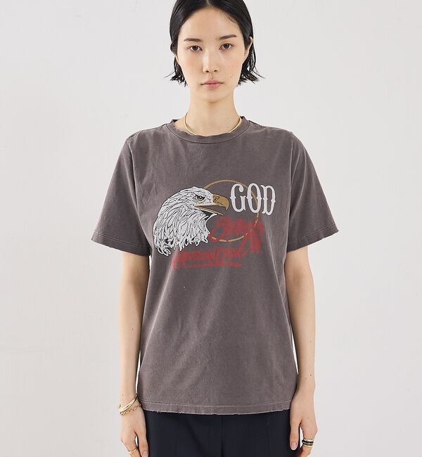 The Store by C' 「【REMI RELIEF】【別注】【WEB限定】GODツアーTee柄半袖カットソ」|Tシャツ・カットソー|
