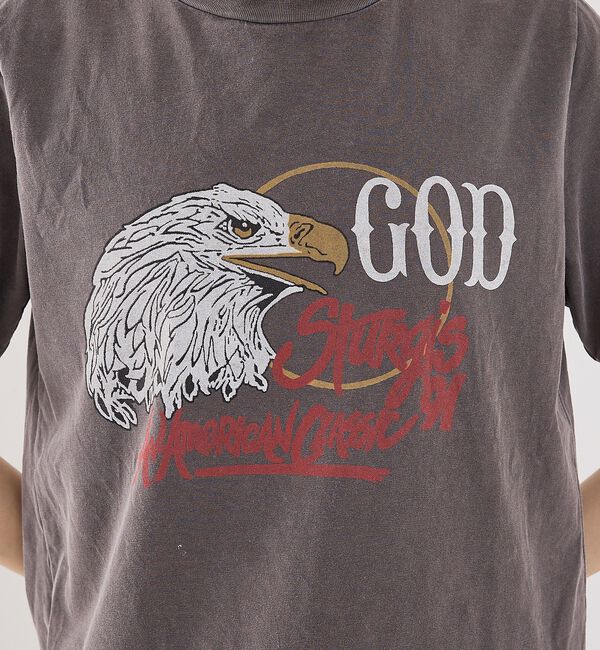 The Store by C' 「【REMI RELIEF】【別注】【WEB限定】GODツアーTee柄半袖カットソ」|Tシャツ・カットソー|