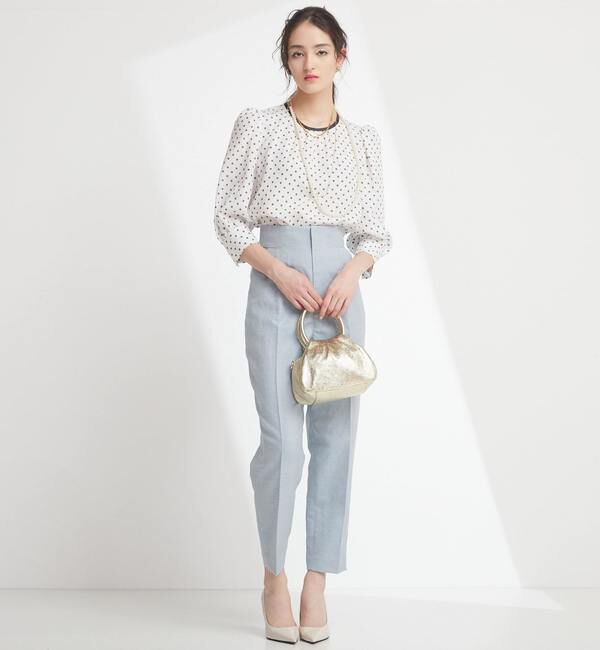 TIARA「テーパードパンツ」|スラックス|