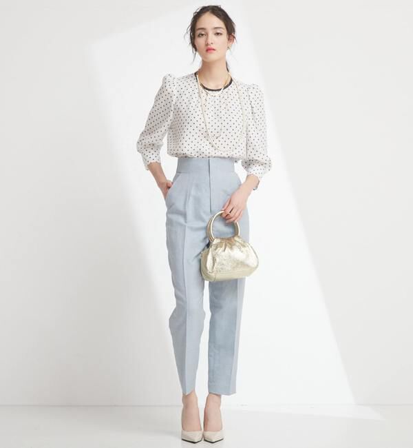 TIARA「テーパードパンツ」|スラックス|