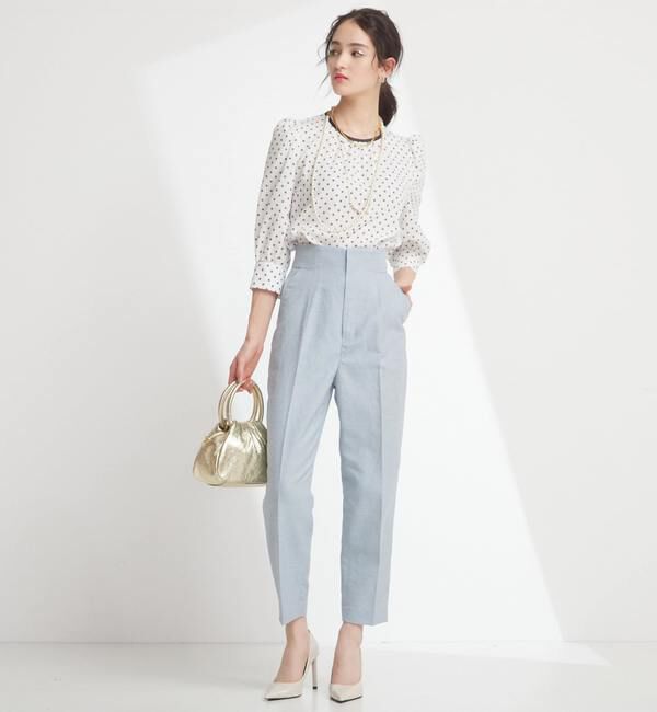 TIARA「テーパードパンツ」|スラックス|