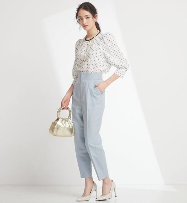 TIARA「テーパードパンツ」|スラックス|