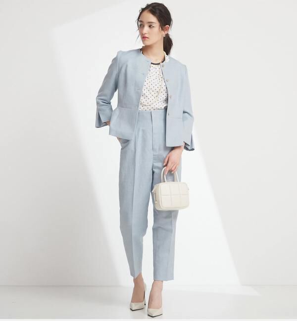 TIARA「テーパードパンツ」|スラックス|