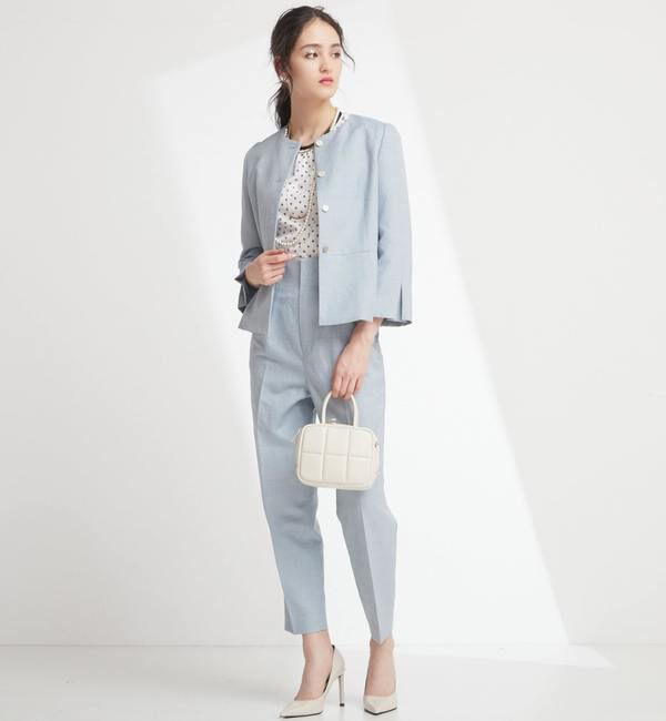 TIARA「テーパードパンツ」|スラックス|