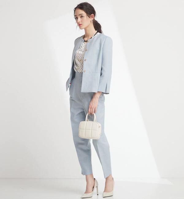 TIARA「テーパードパンツ」|スラックス|