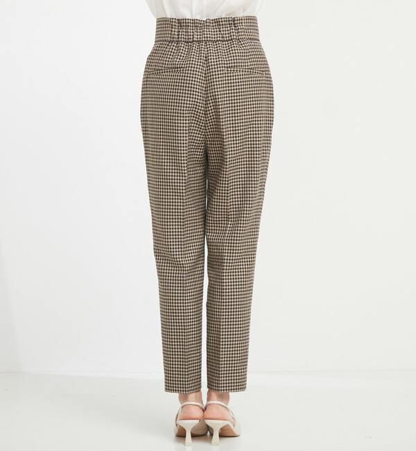 TIARA「テーパードパンツ」|スラックス|