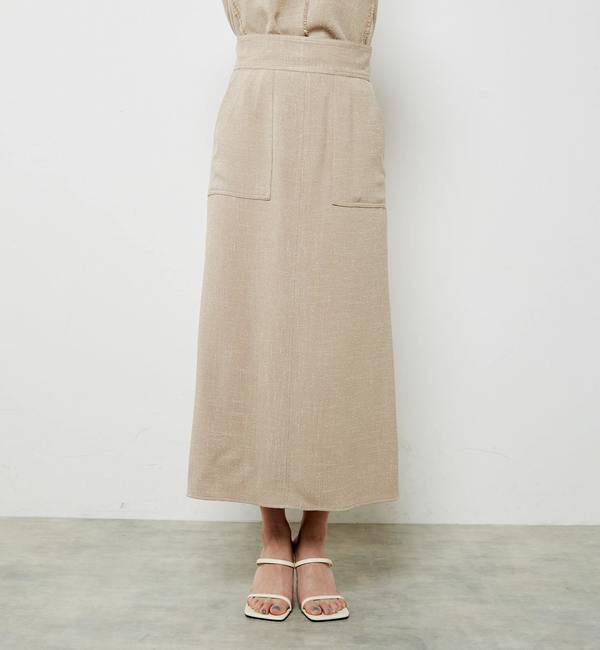 Liesse「ツイーディーAラインスカート（セットアップ対応可）」|スカート|