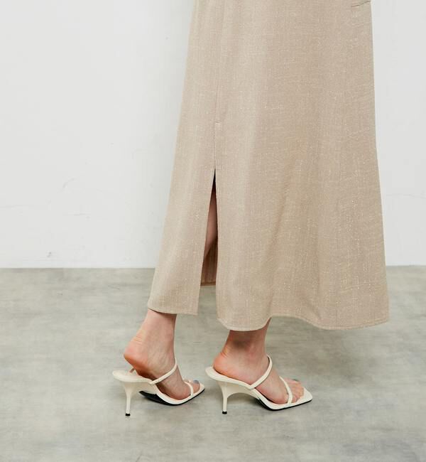 Liesse「ツイーディーAラインスカート（セットアップ対応可）」|スカート|