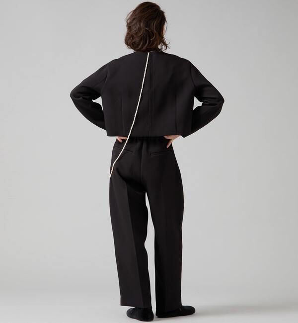 Liesse「トリプルクロスノーカラープルオーバー」|シャツ・ブラウス|