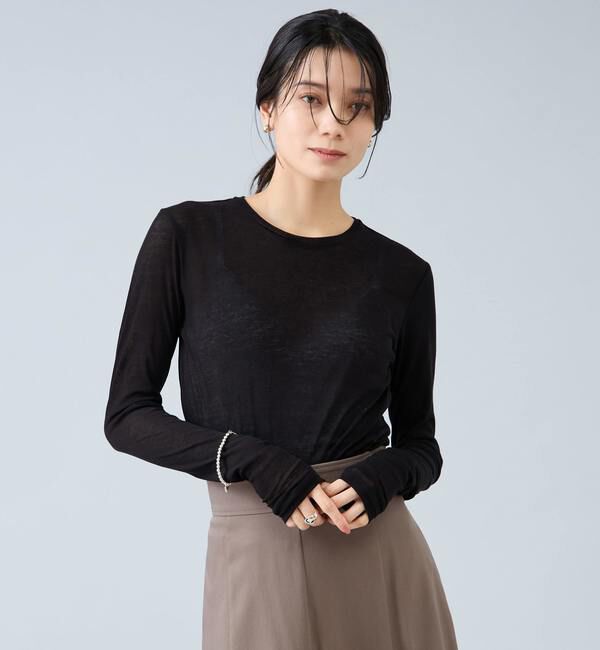 Liesse「シアーロンT」|Tシャツ・カットソー|