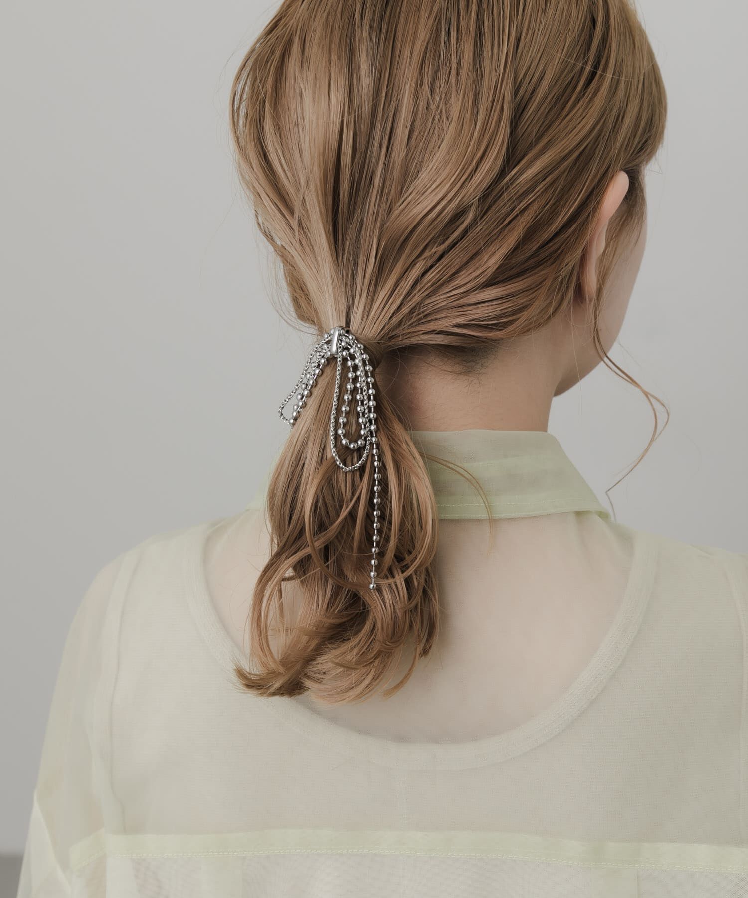 SMELLY「メタルボールリボンチェーンヘアカフ」|その他|
