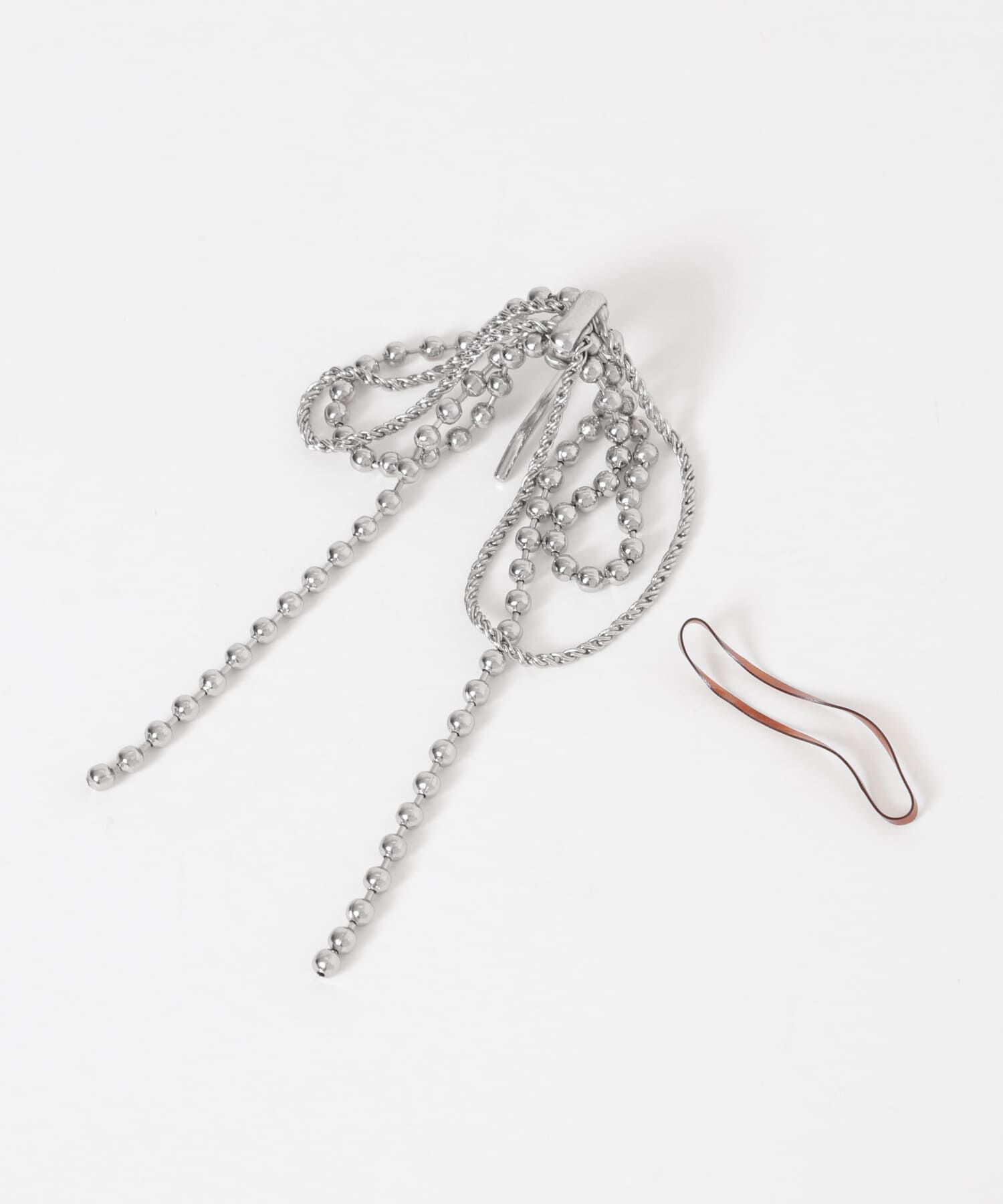 SMELLY「メタルボールリボンチェーンヘアカフ」|その他|