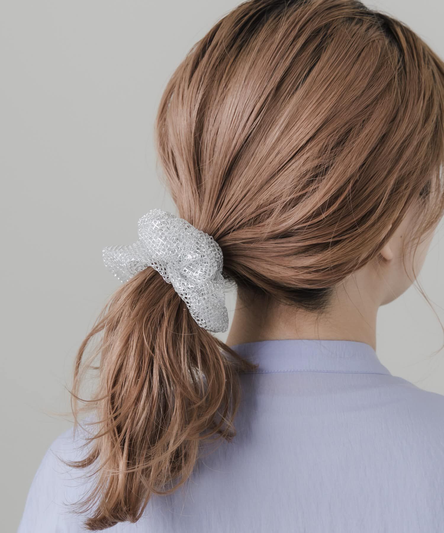 SMELLY「メッシュラメシュシュ」|ヘアゴム・シュシュ|