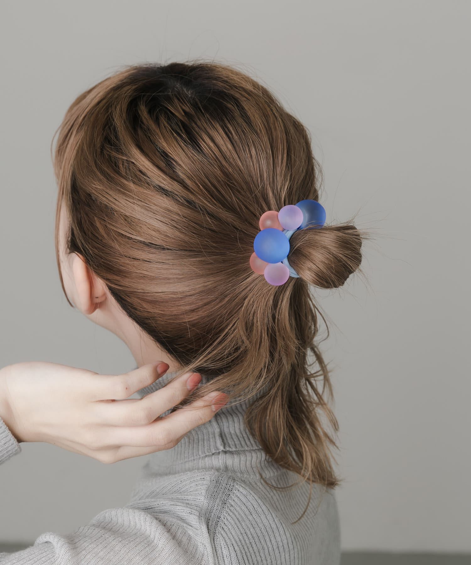 SMELLY「パステルカラー2セットヘアゴム」|ヘアゴム・シュシュ|