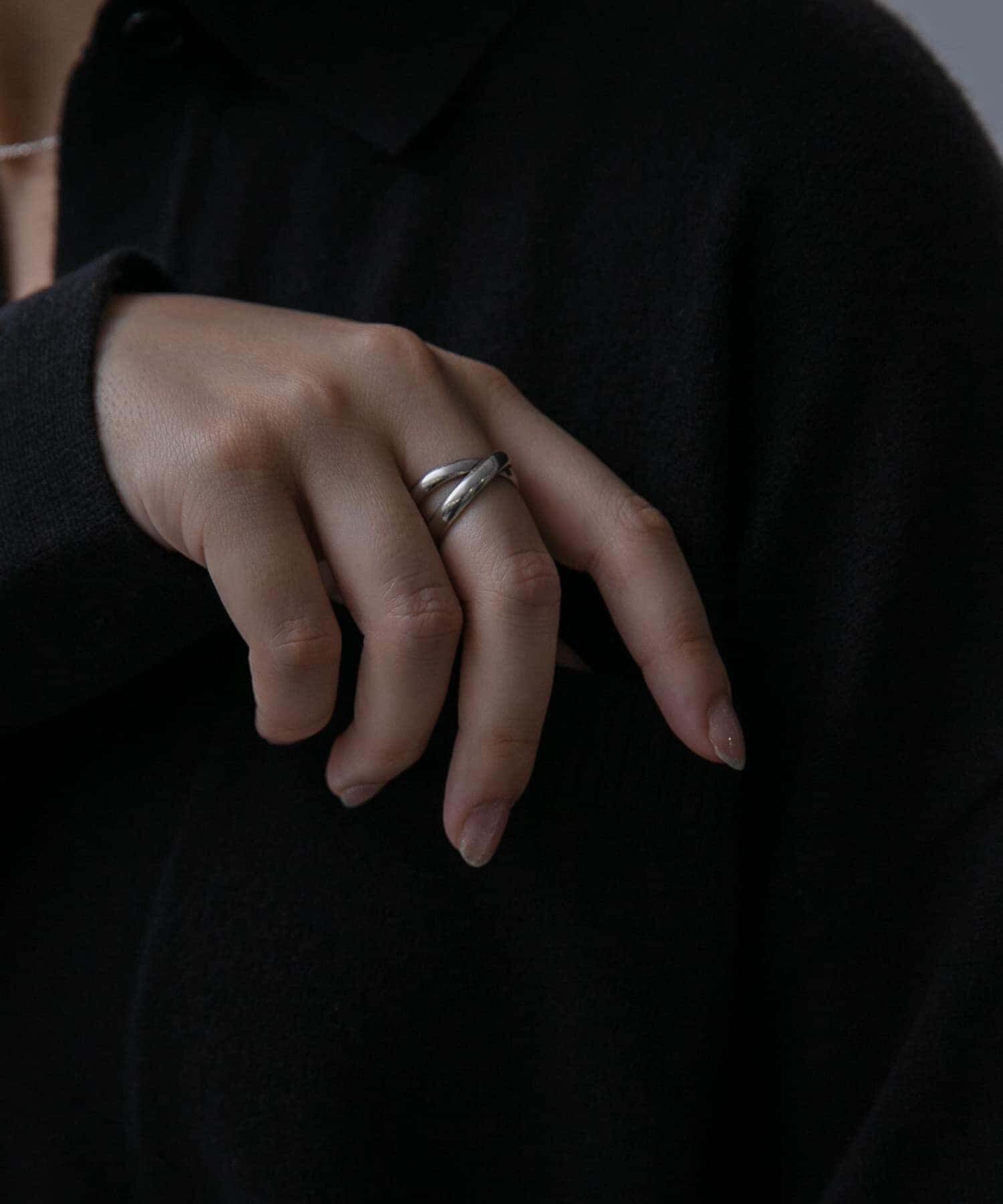 URBAN RESEARCH「decor『デコール』　Cross ring」|リング|シルバー