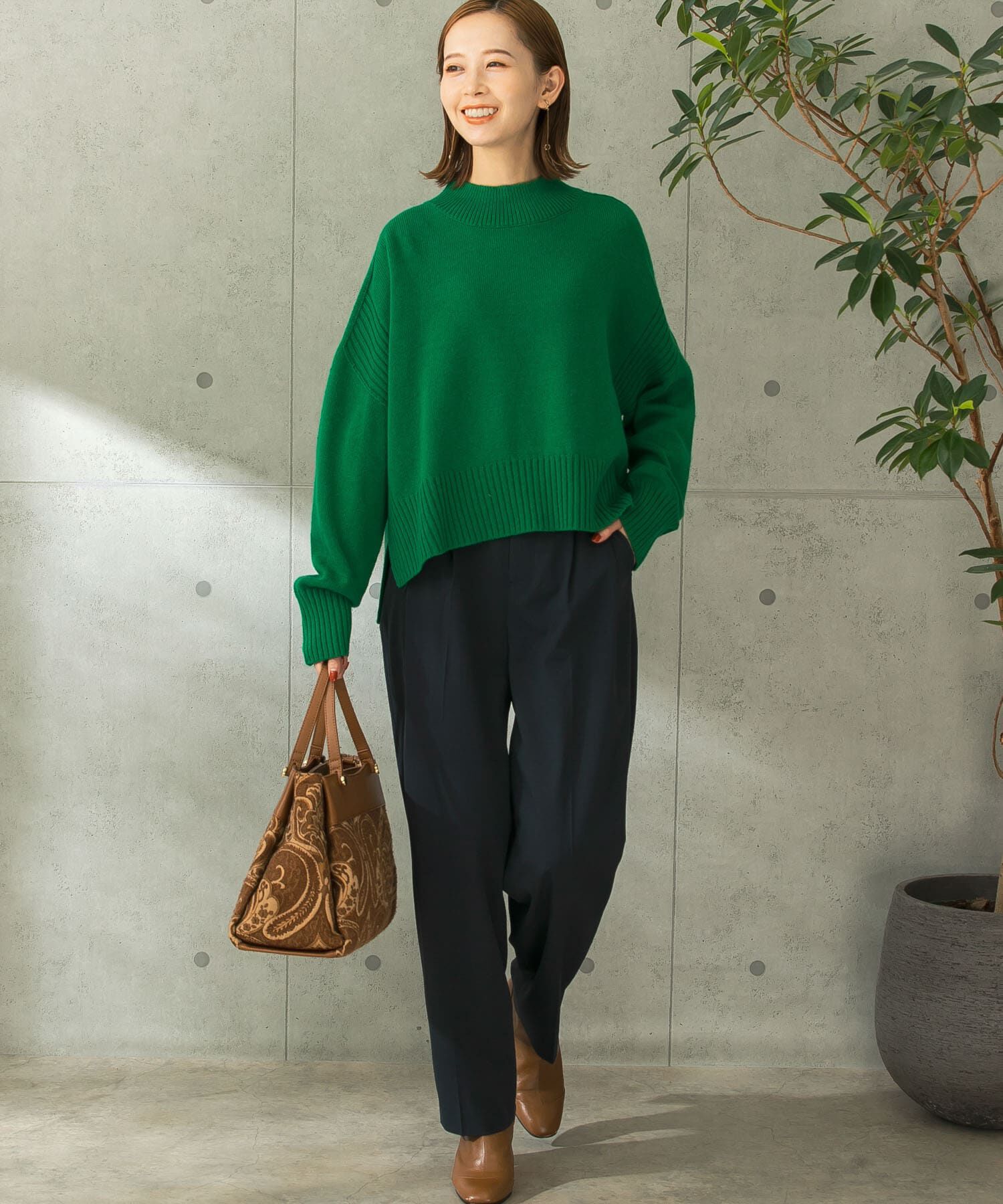 URBAN RESEARCH ROSSO「カーブフォルムハイウエストパンツ」|その他|