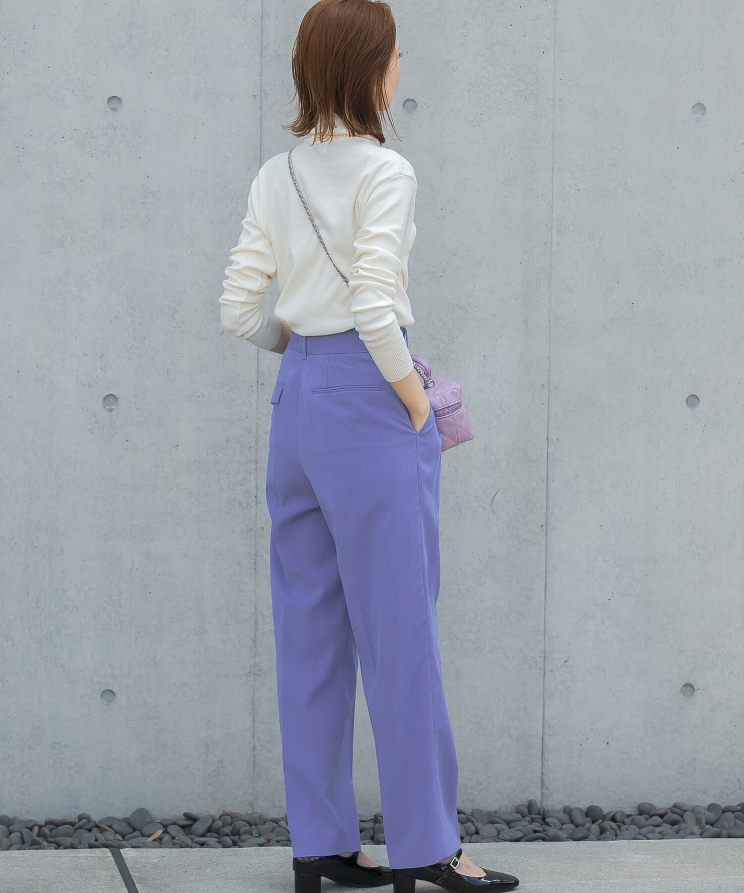 URBAN RESEARCH ROSSO「カーブフォルムハイウエストパンツ」|その他|