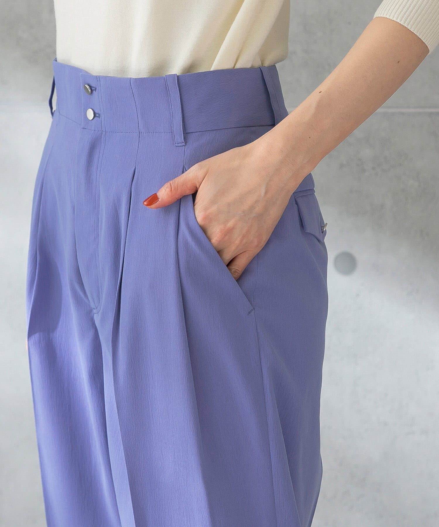 URBAN RESEARCH ROSSO「カーブフォルムハイウエストパンツ」|その他|