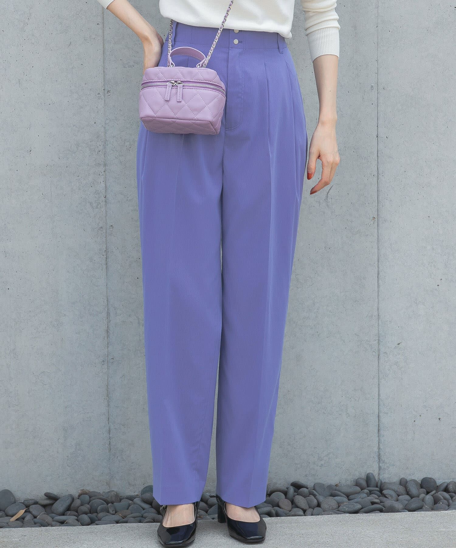 URBAN RESEARCH ROSSO「カーブフォルムハイウエストパンツ」|その他|