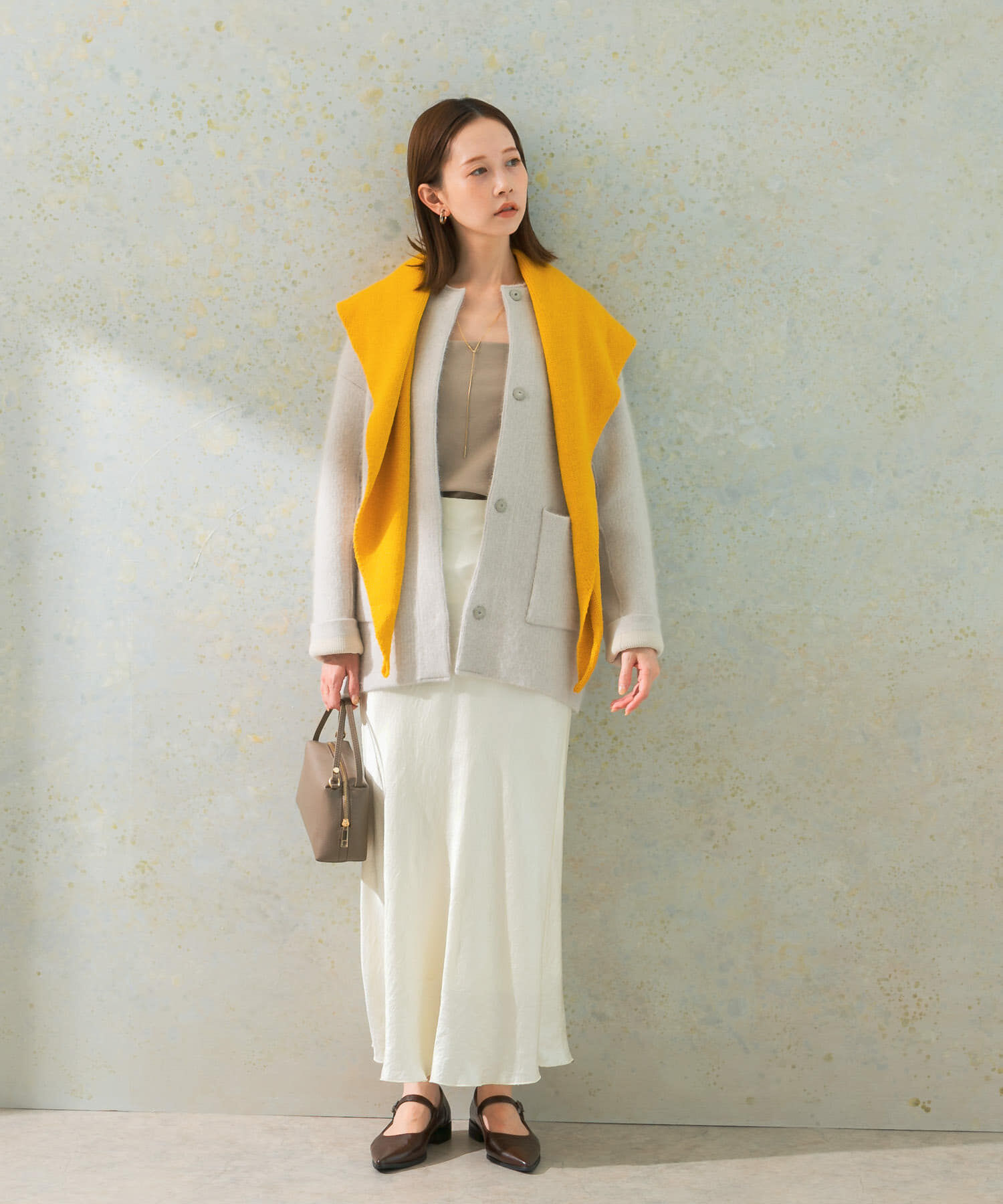 URBAN RESEARCH ROSSO「エアリーニットジャケット」|カーディガン|