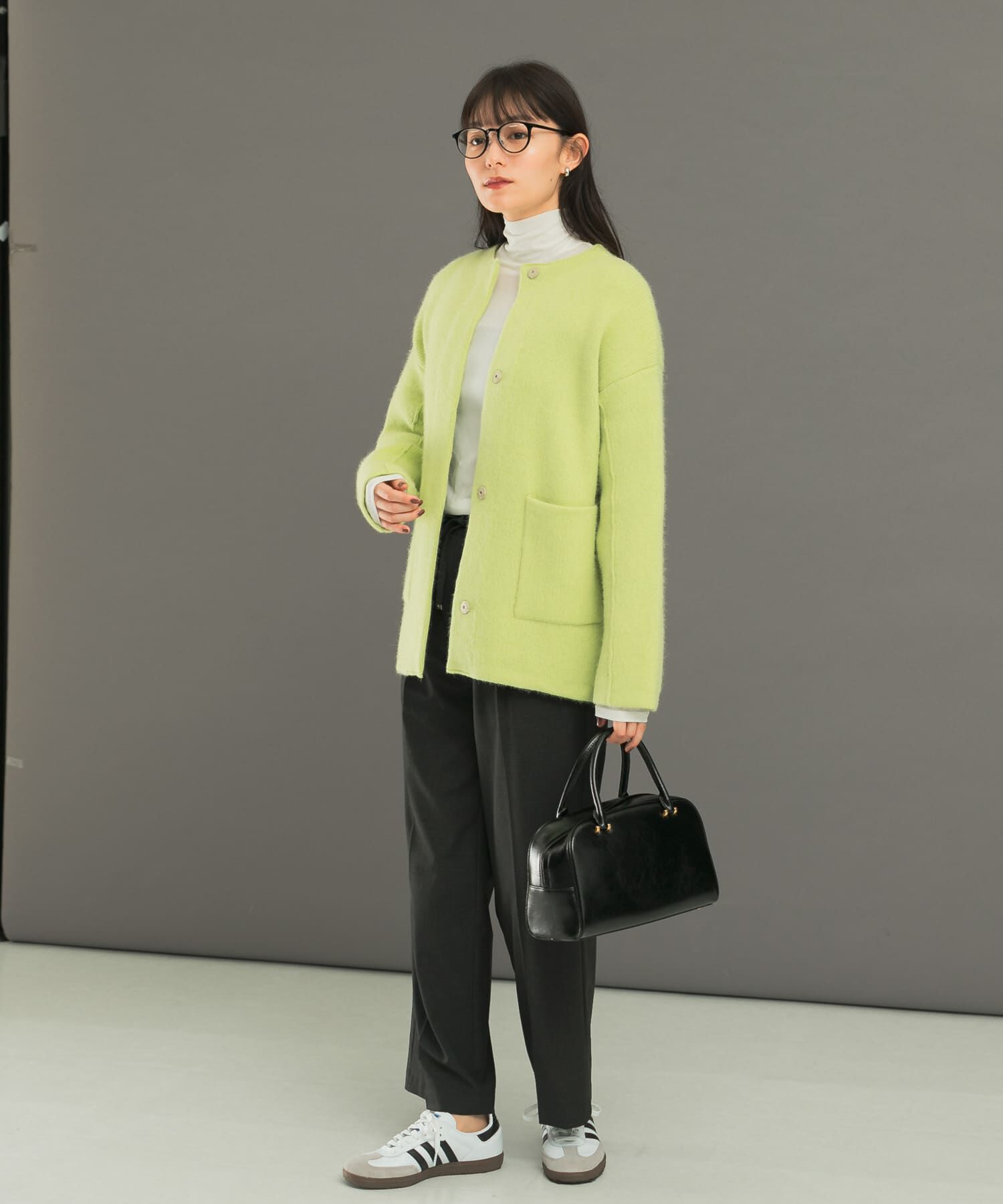 URBAN RESEARCH ROSSO「エアリーニットジャケット」|カーディガン|