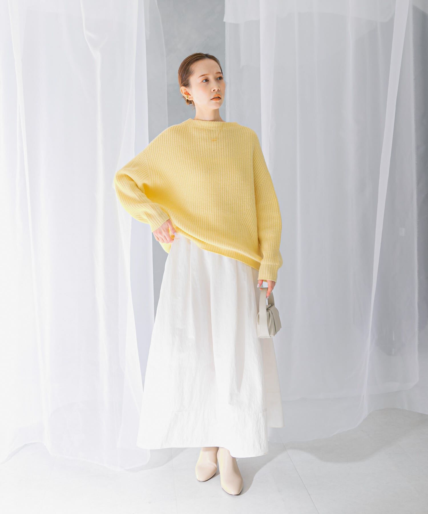 URBAN RESEARCH ROSSO「スリットギャザースカート」|スカート|