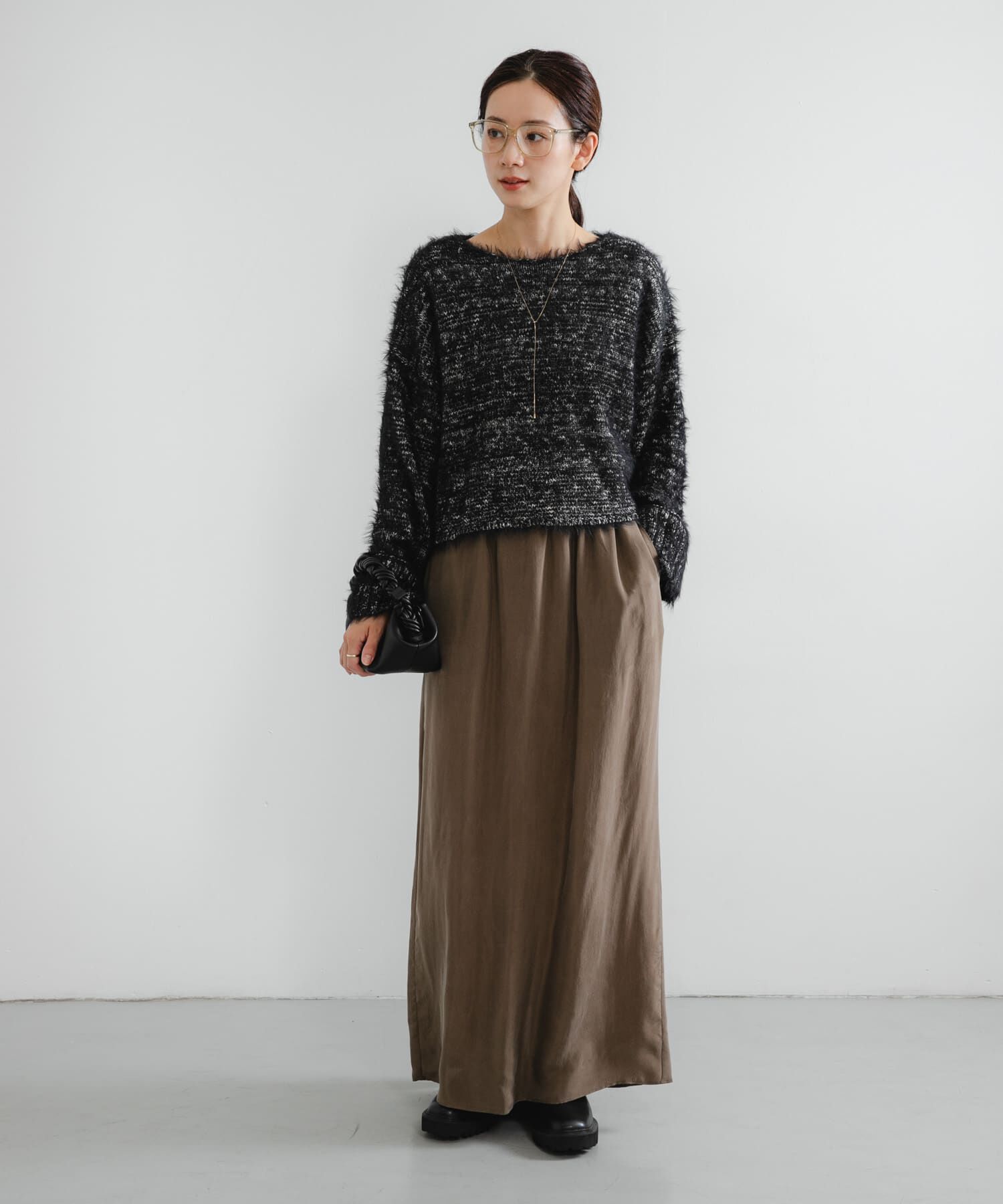 URBAN RESEARCH「ラメミックスシャギーニット」|ニット・セーター|