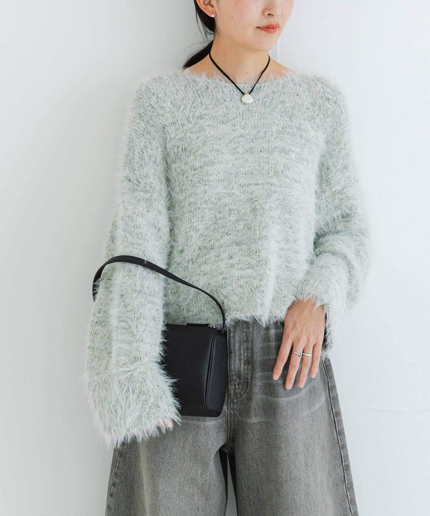 URBAN RESEARCH「ラメミックスシャギーニット」|ニット・セーター|