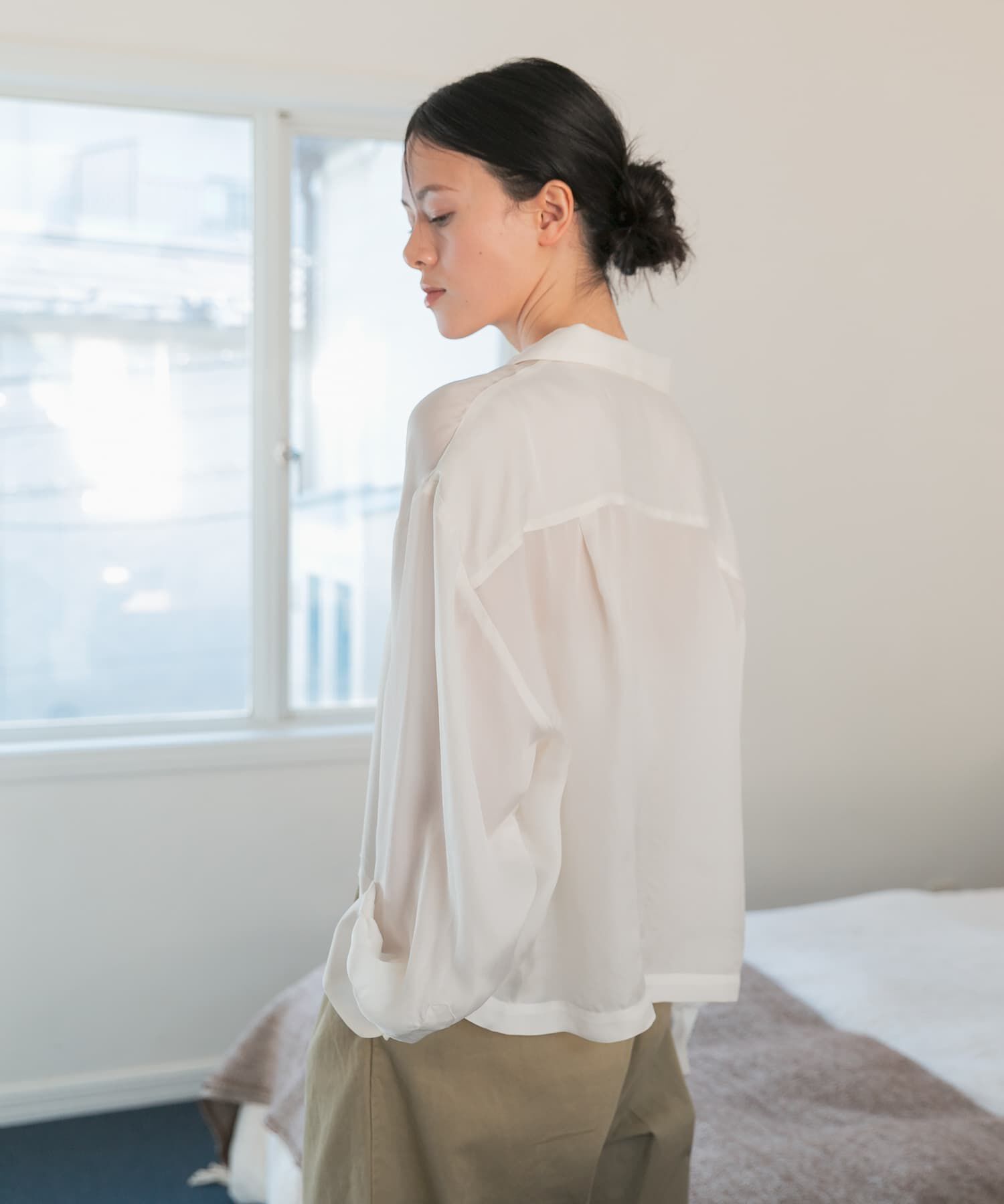 URBAN RESEARCH「new basic　キュプラショートシャツ」|シャツ・ブラウス|