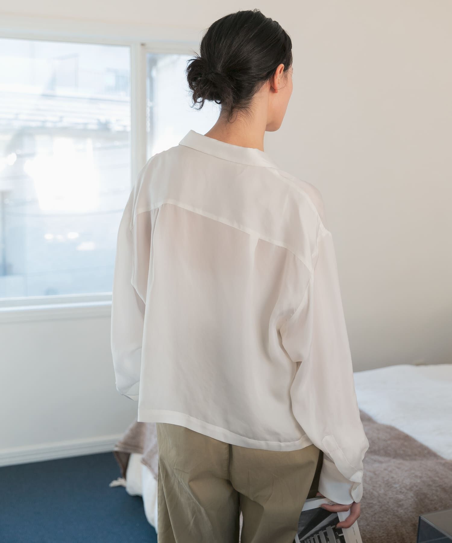 URBAN RESEARCH「new basic　キュプラショートシャツ」|シャツ・ブラウス|