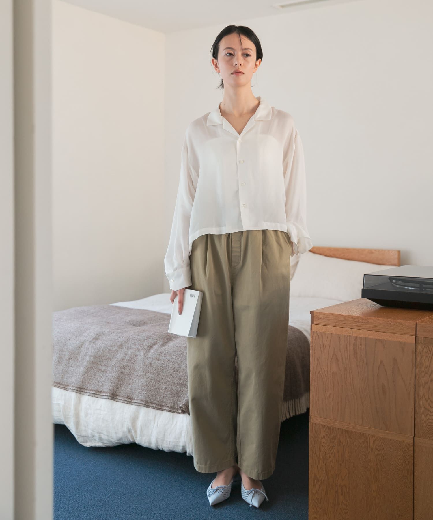 URBAN RESEARCH「new basic　キュプラショートシャツ」|シャツ・ブラウス|