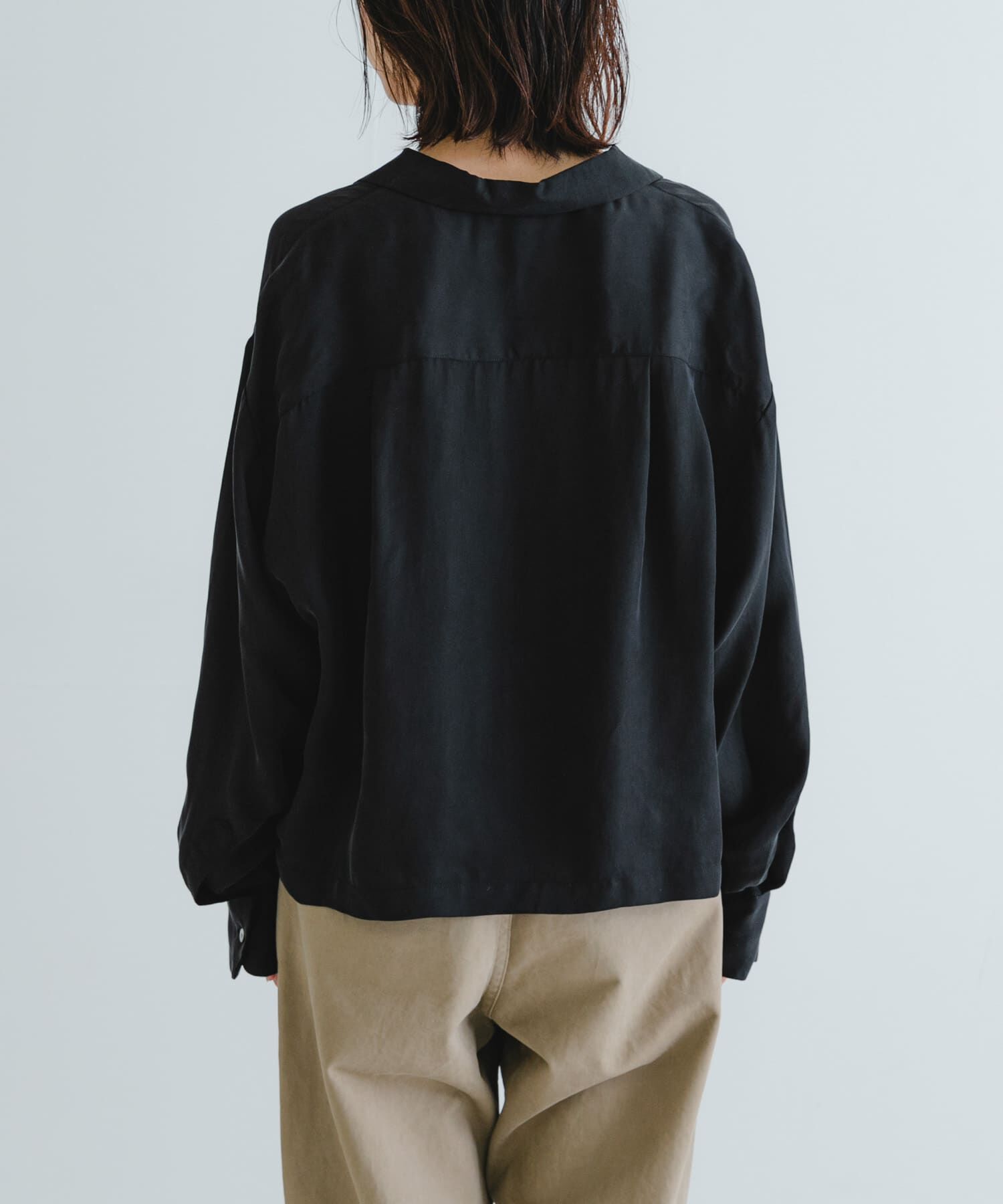 URBAN RESEARCH「new basic　キュプラショートシャツ」|シャツ・ブラウス|