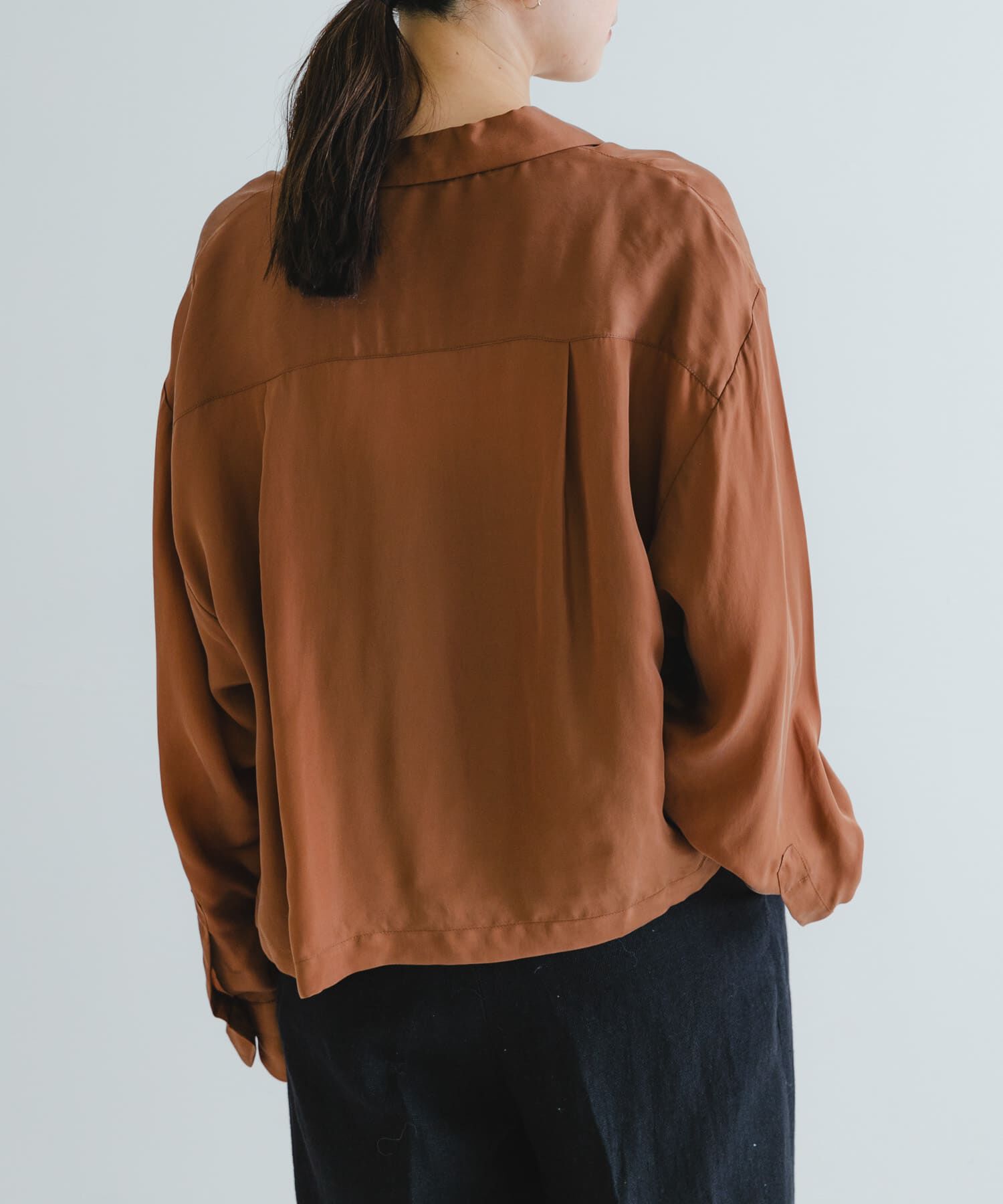 URBAN RESEARCH「new basic　キュプラショートシャツ」|シャツ・ブラウス|