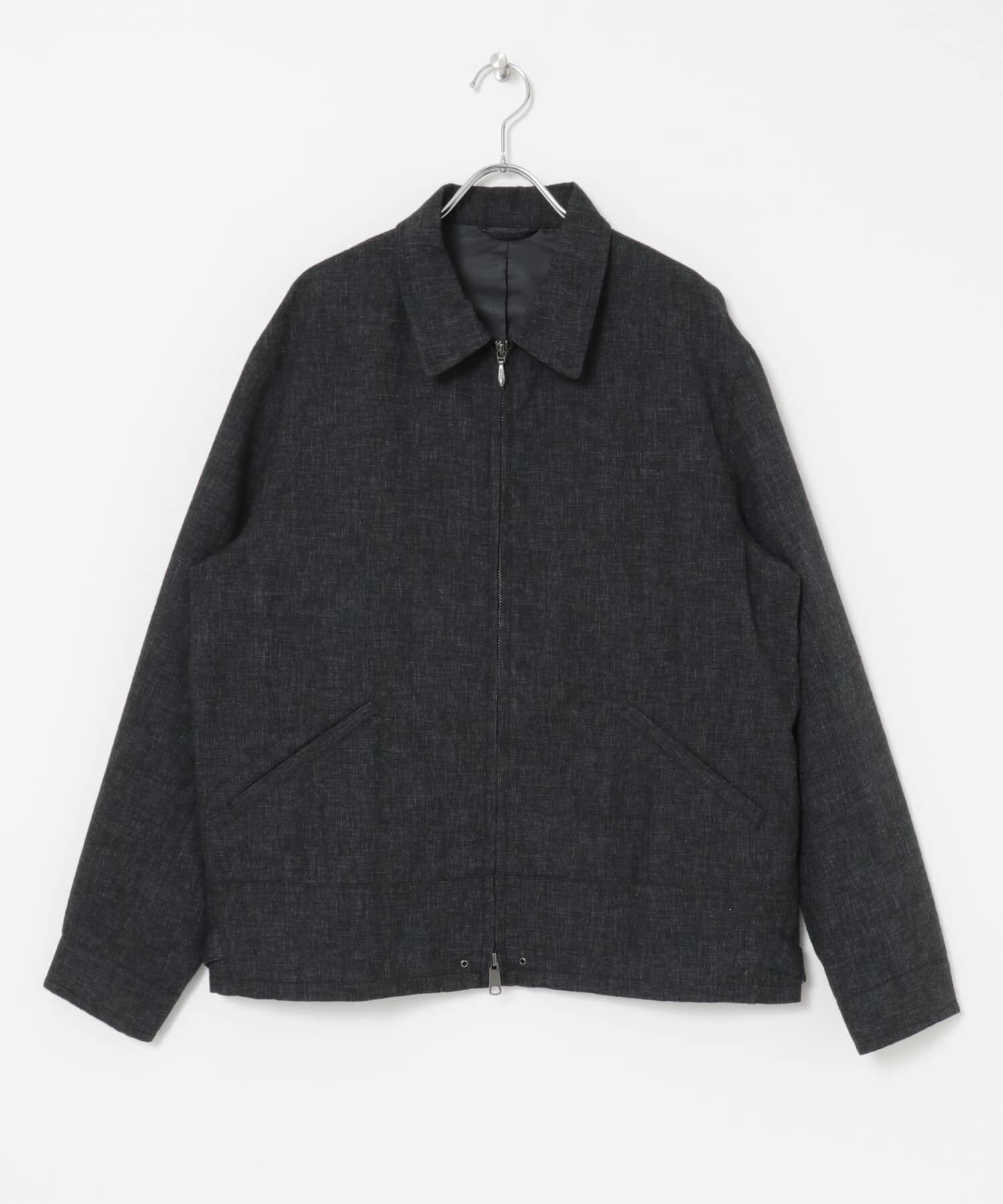 URBAN RESEARCH「LINEN PIN HEAD SPORTS JACKET」|ブルゾン・スタジャン|