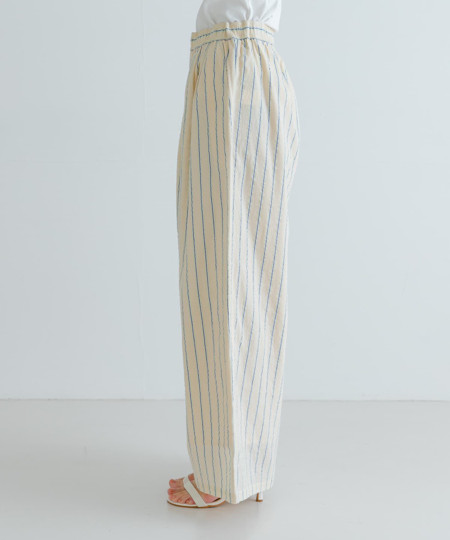 URBAN RESEARCH「new basic　インドコットンサッカーストライプパンツ」|その他|