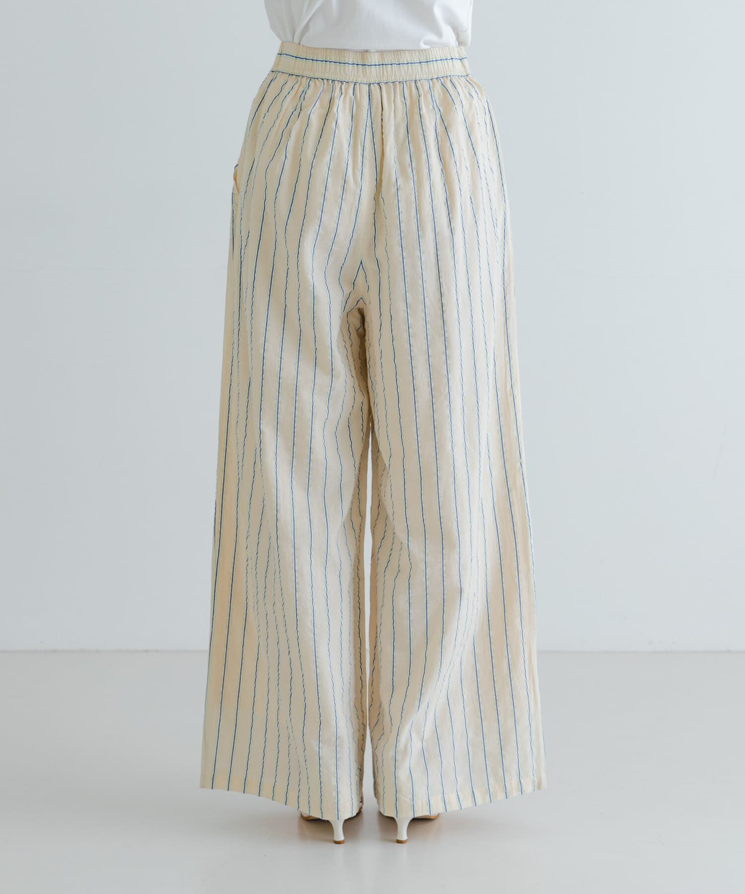 URBAN RESEARCH「new basic　インドコットンサッカーストライプパンツ」|その他|