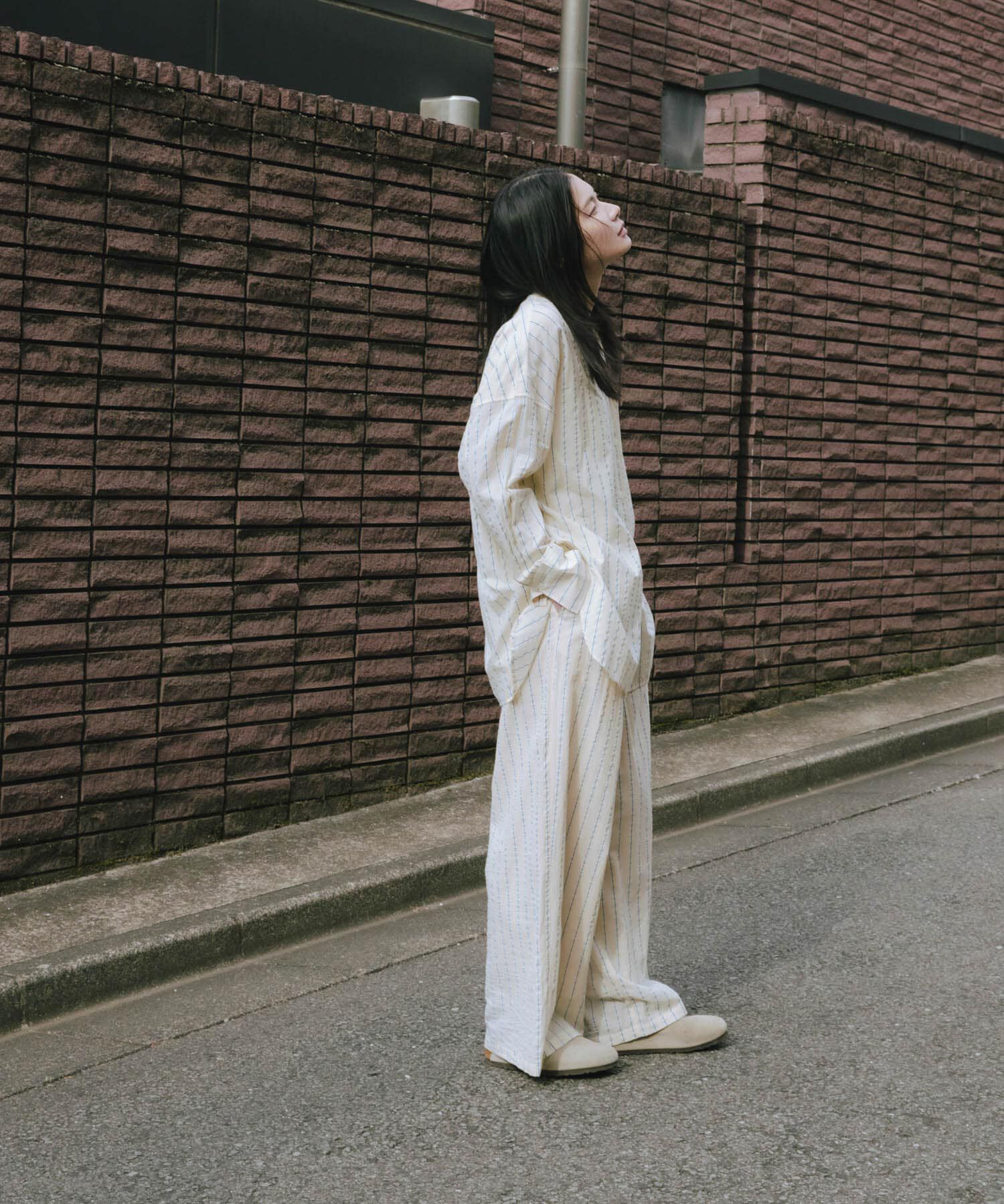 URBAN RESEARCH「new basic　インドコットンサッカーストライプパンツ」|その他|