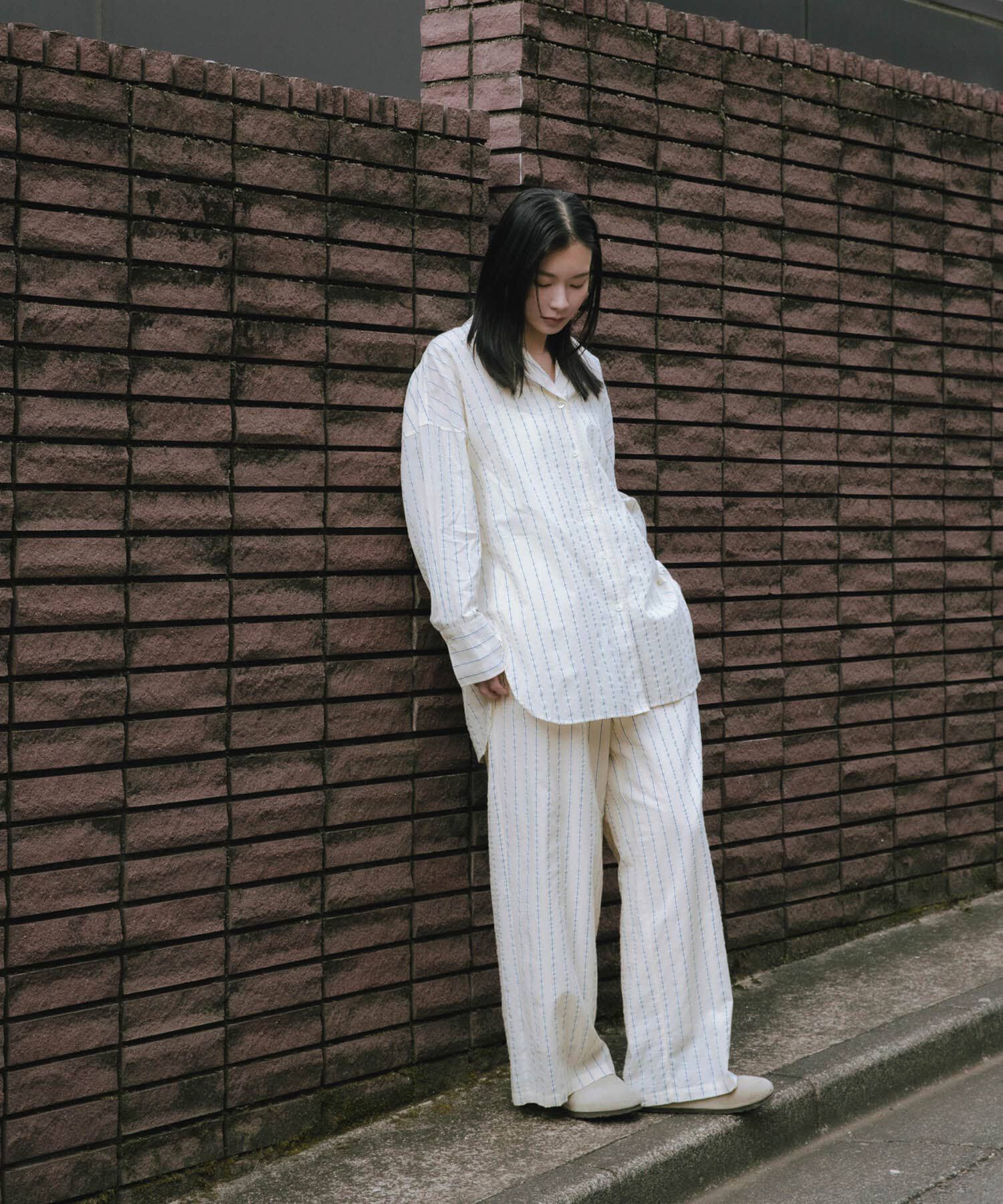 URBAN RESEARCH「new basic　インドコットンサッカーストライプパンツ」|その他|