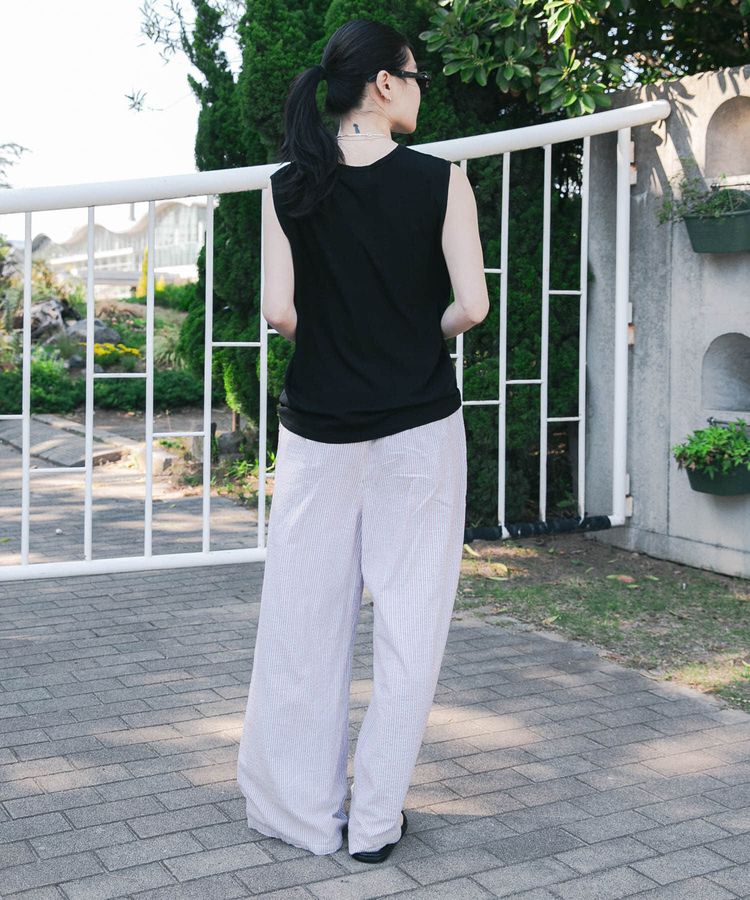 URBAN RESEARCH「new basic　インドコットンサッカーストライプパンツ」|その他|