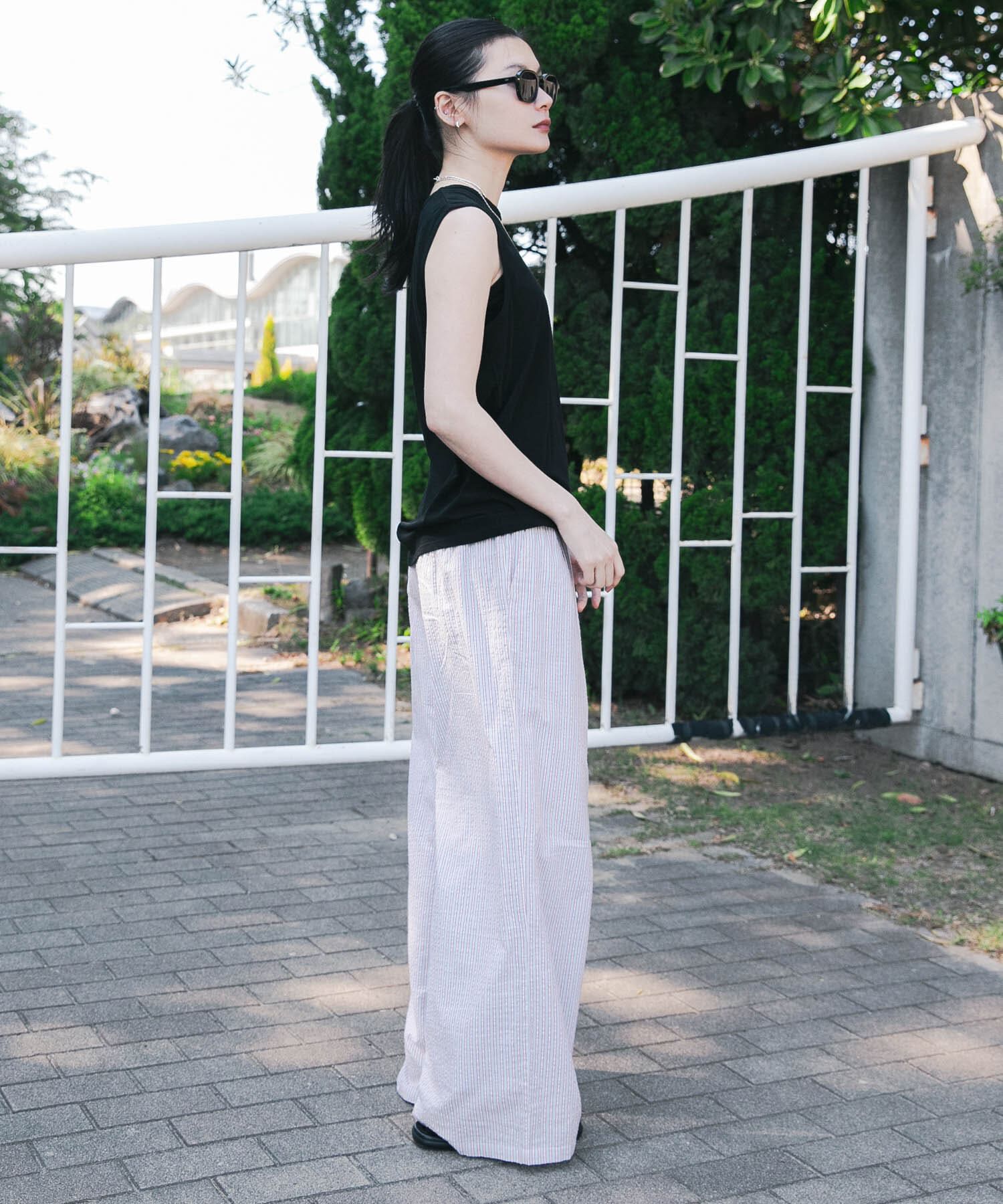 URBAN RESEARCH「new basic　インドコットンサッカーストライプパンツ」|その他|