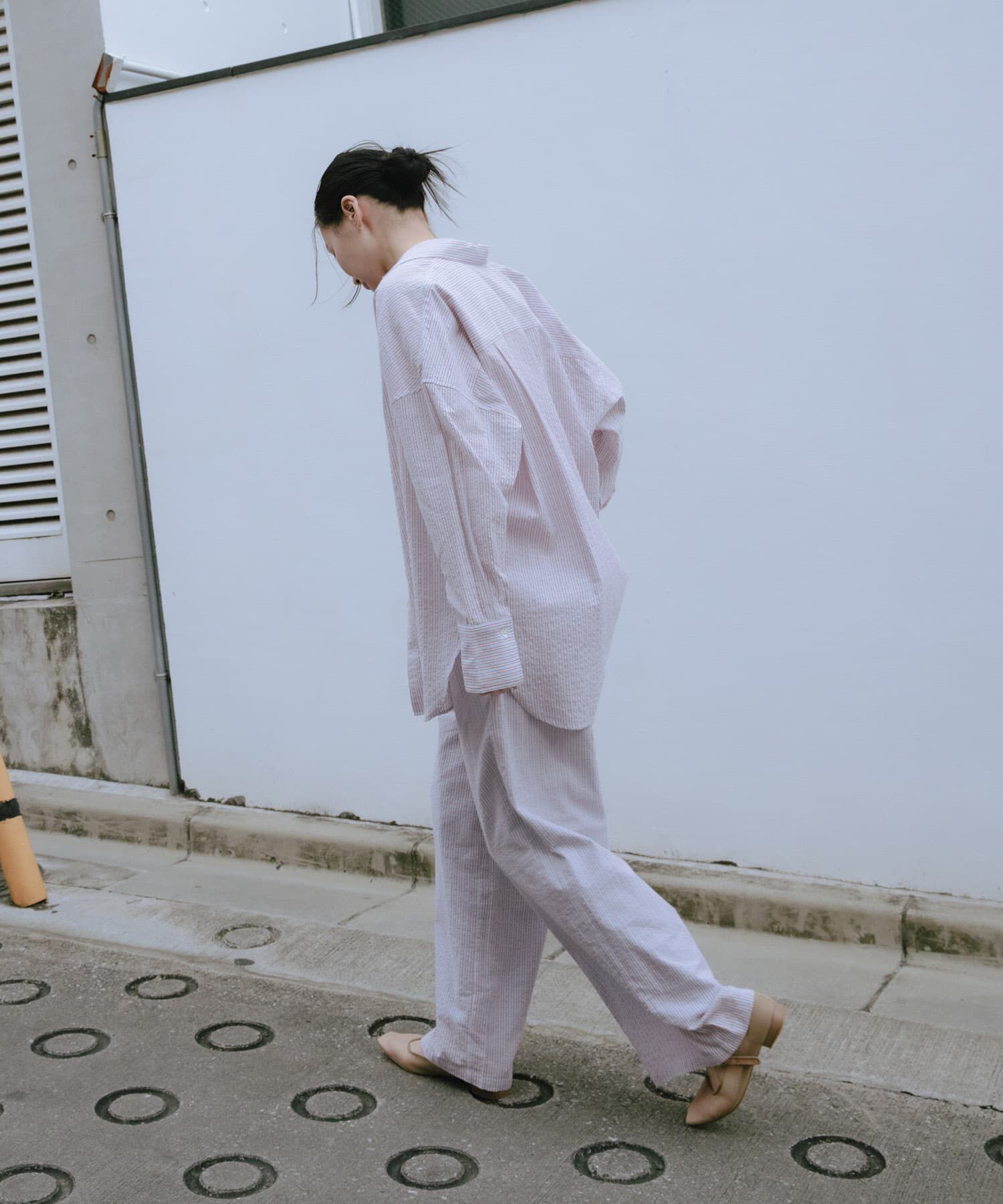 URBAN RESEARCH「new basic　インドコットンサッカーストライプパンツ」|その他|