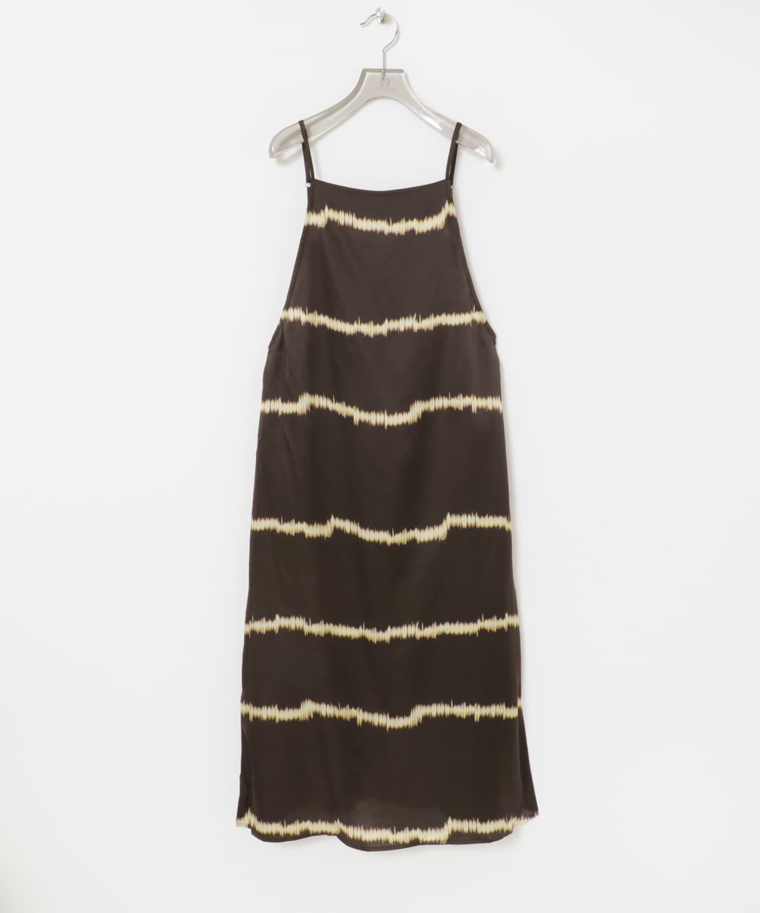 URBAN RESEARCH「シルクミックスボーダープリントワンピース」|ワンピース|