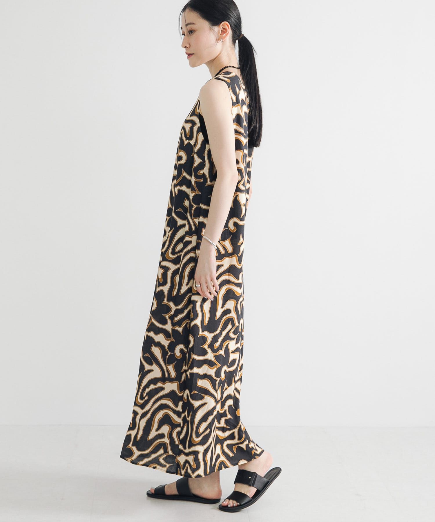 URBAN RESEARCH「SPRINTEXボタニカルプリントワンピース」|ワンピース|